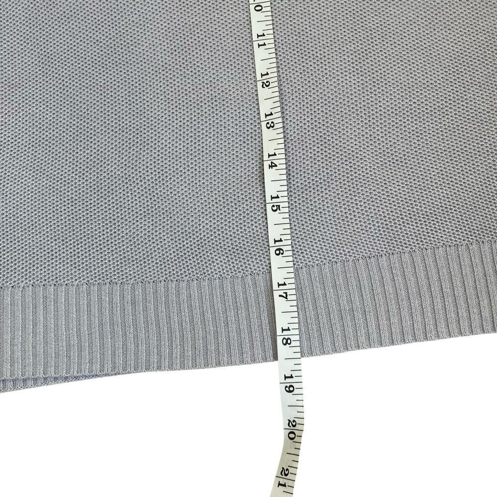 Lululemon Forward Flow Cape Poncho Scraf Silver Fox/A. White Sweater Fabric - Picture 15 of 16